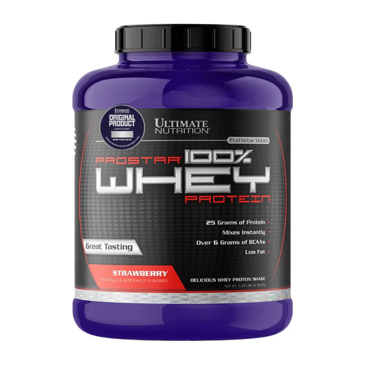Prostar Whey, Whey Protein (5 Lb) - Original - Frutilla
