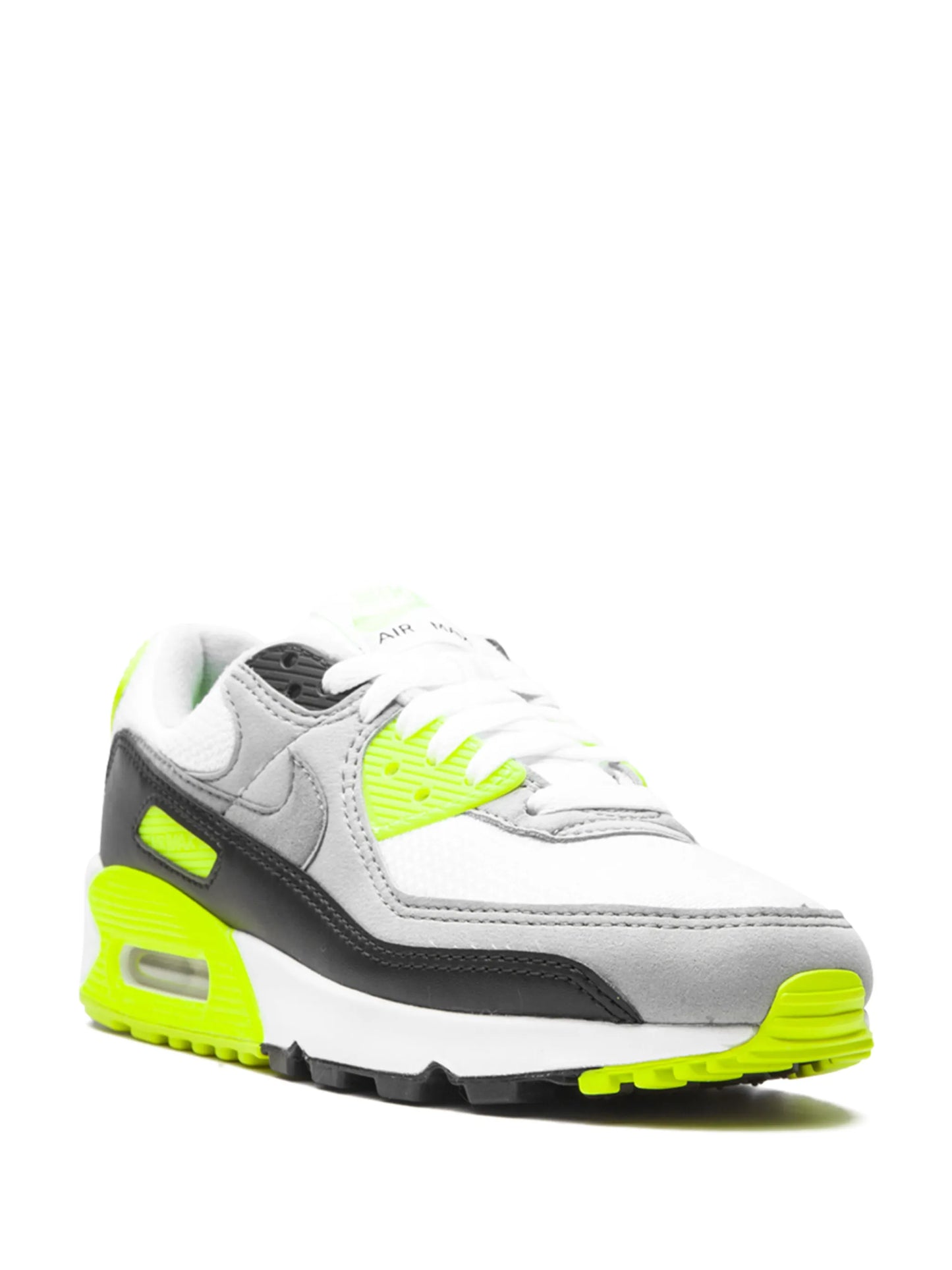 Nike Air Max 90 Blanco/Gris/Negro/Verde Volt