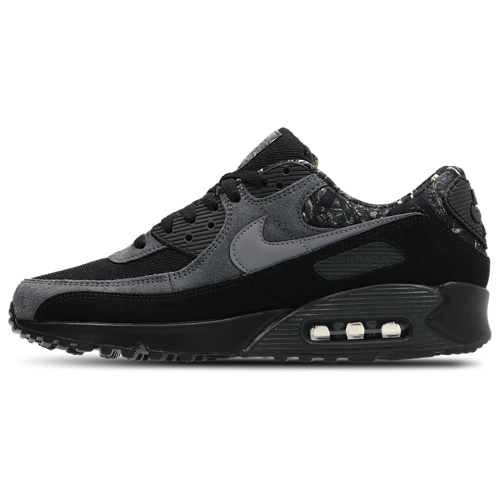 Nike Air Max 90 Black-Mtlc Cool Grey-Dk Smoke