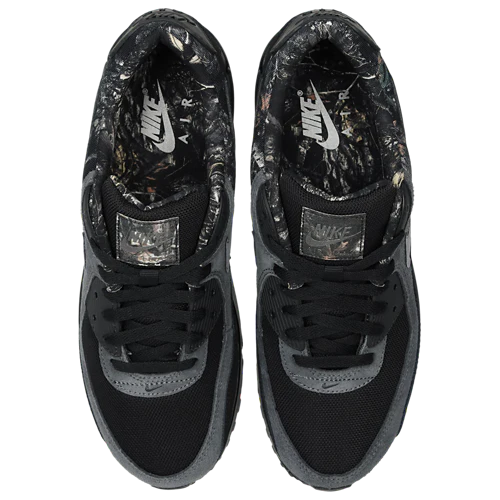 Nike Air Max 90 Black-Mtlc Cool Grey-Dk Smoke