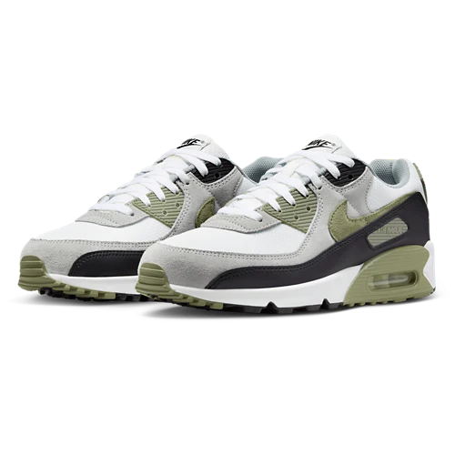 Nike Air Max 90 Summit White-Silver-Green