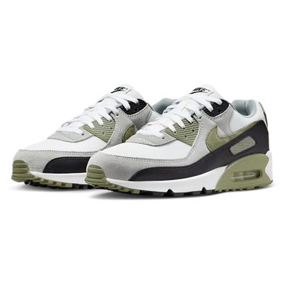 Nike Air Max 90 Summit White-Silver-Green