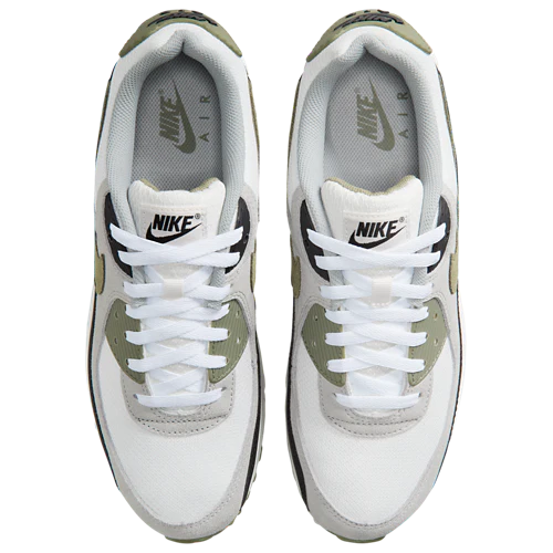 Nike Air Max 90 Summit White-Silver-Green