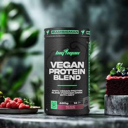 Pack BigMan Vegan Protein Blend 420g + Creatina 180g | Proteína Vegana