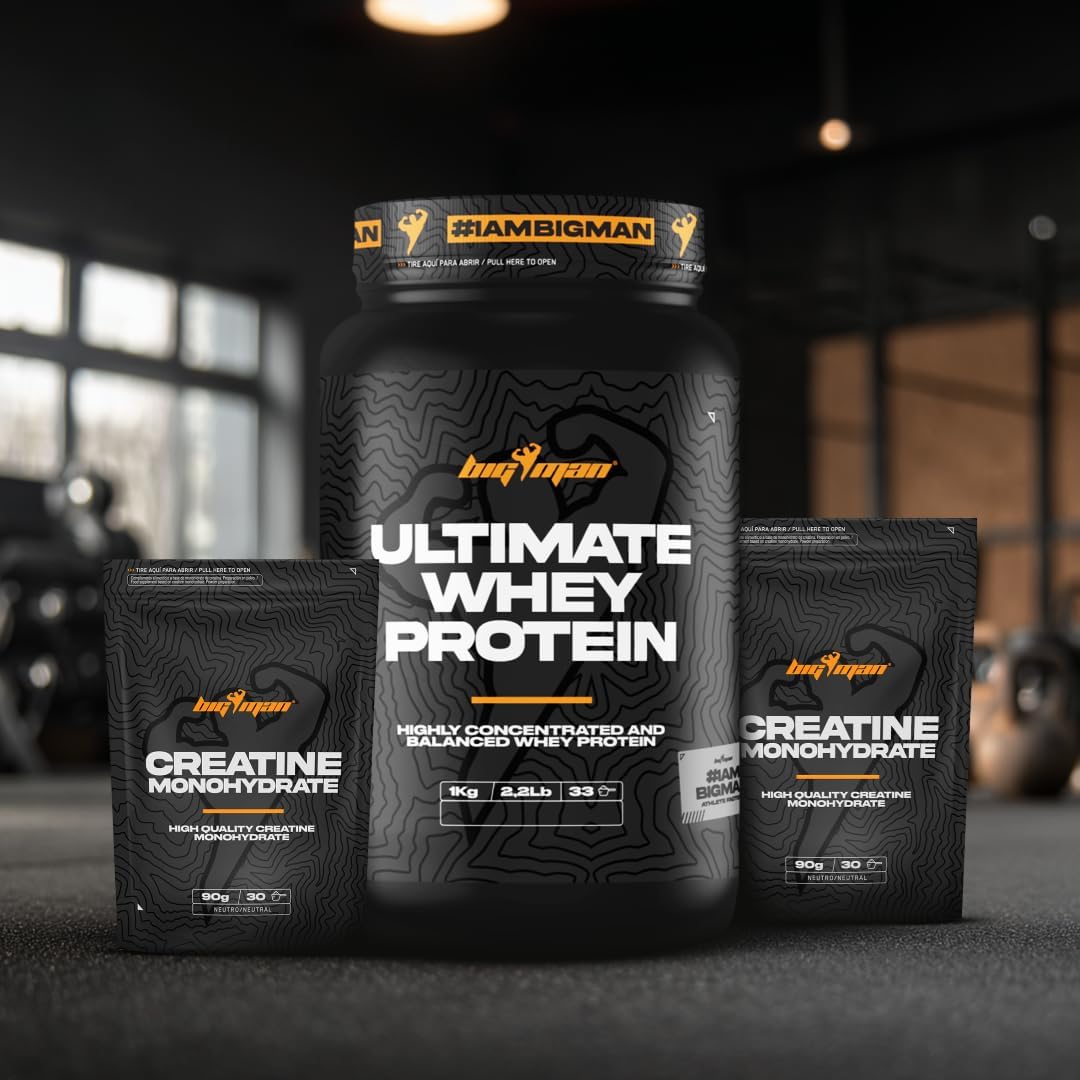 Pack BigMan Ultimate Whey 1kg + Creatina 180g | Proteína de Suero