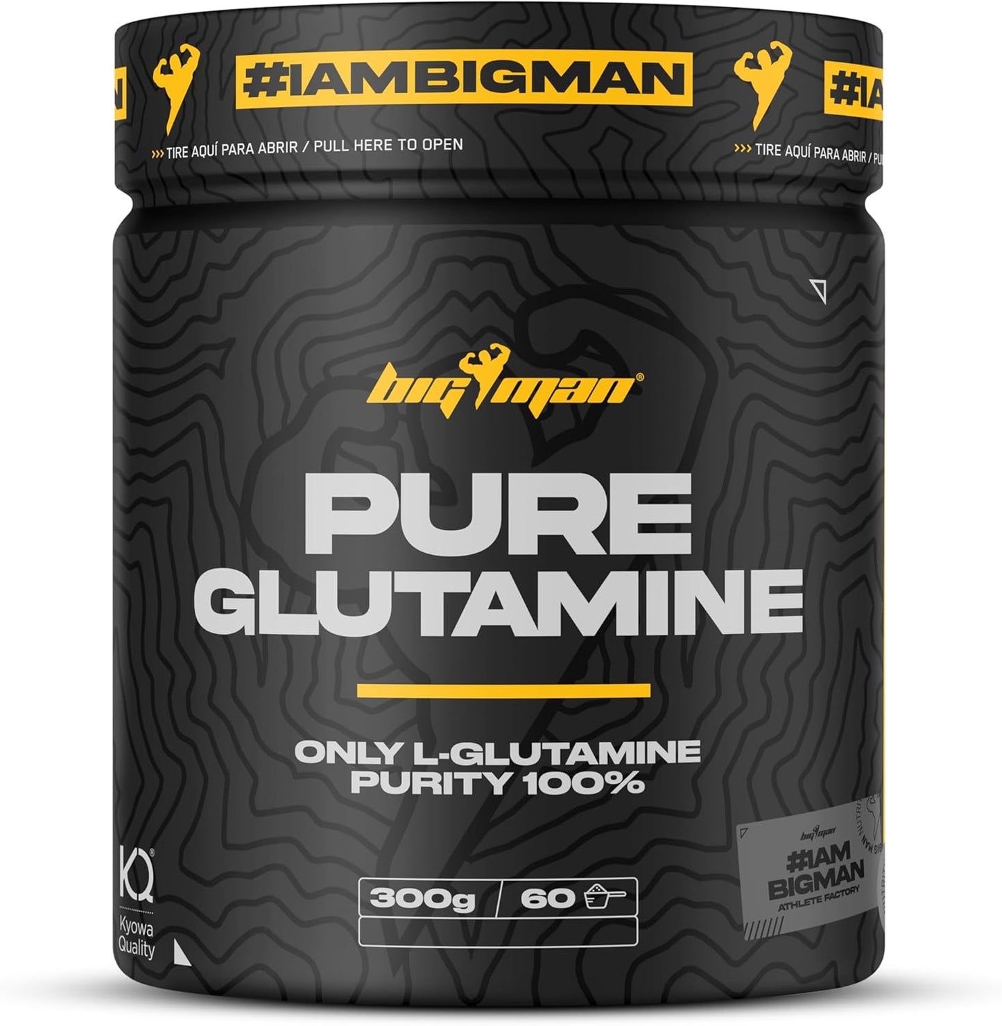 Pack BigMan Ultimate Whey 2kg + Creatina 300g + Glutamina 300g + Shaker PRO