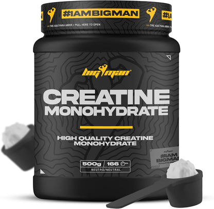 BigMan Creatina Monohidrato 500g Neutral | 200 Mesh