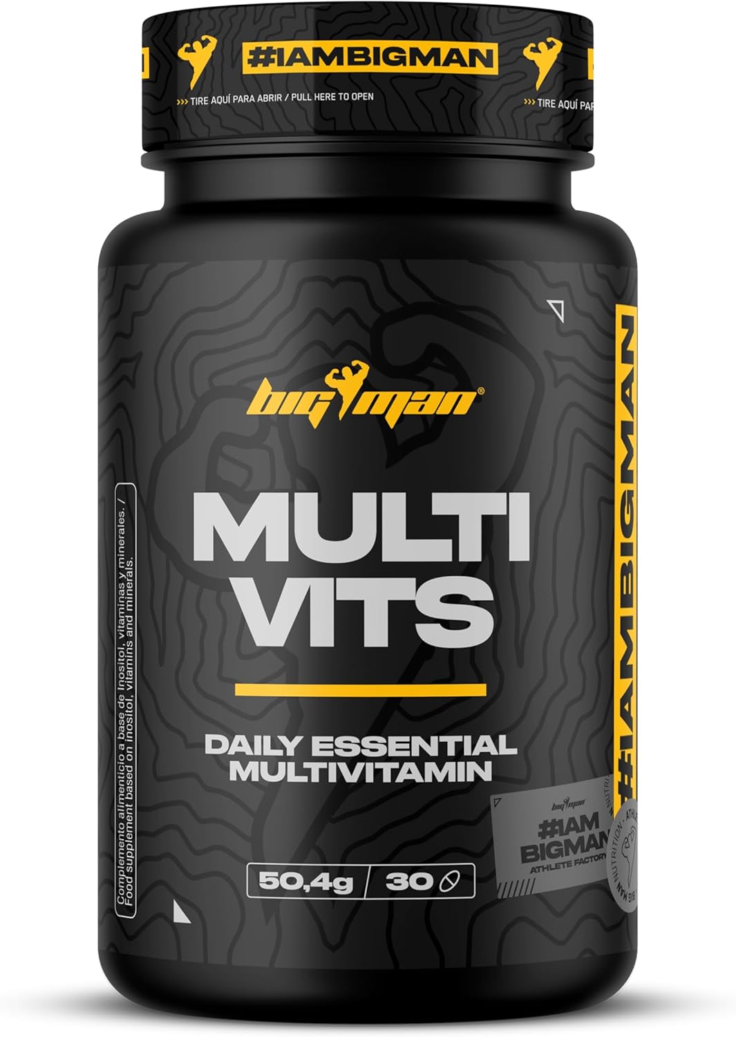BigMan Zero Whey Isolate 2kg + Multi-Vits + Omega 3 | Proteína Pura y Salud Integral