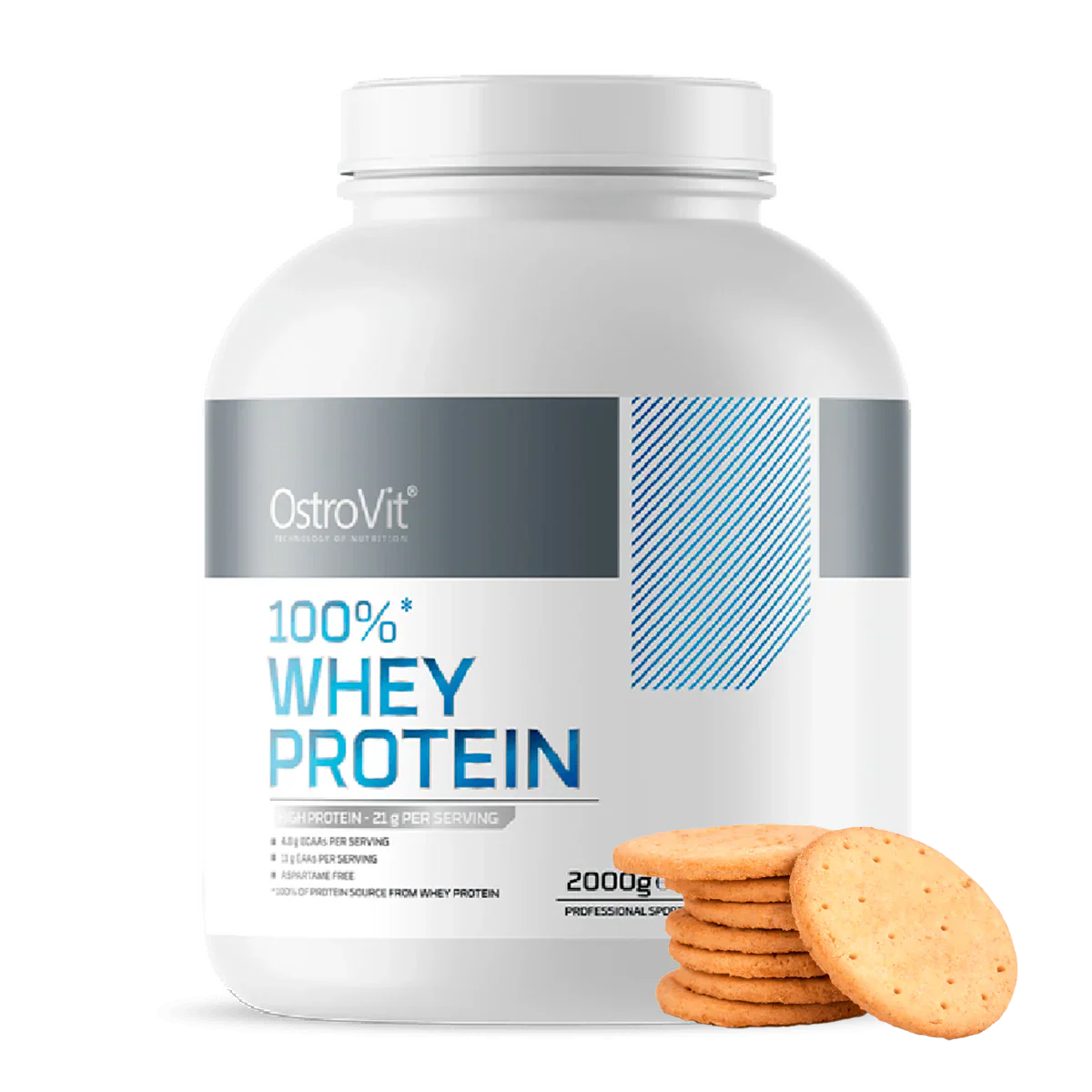 100% Whey Protein 4.4 Lbs Ostrovit