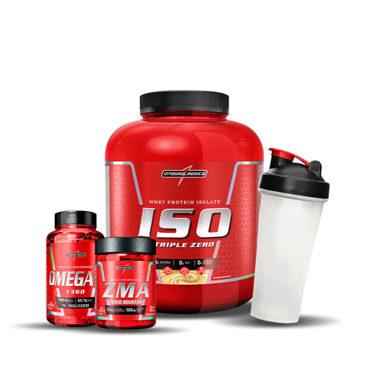 PACK RECUPERACION MAGRA - ISO Triple Zero 4LB + ZMA + Omega 3 y Shaker Regalo