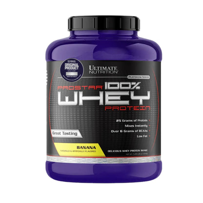 Prostar Whey, Whey Protein (5 Lb) - Original - Platano