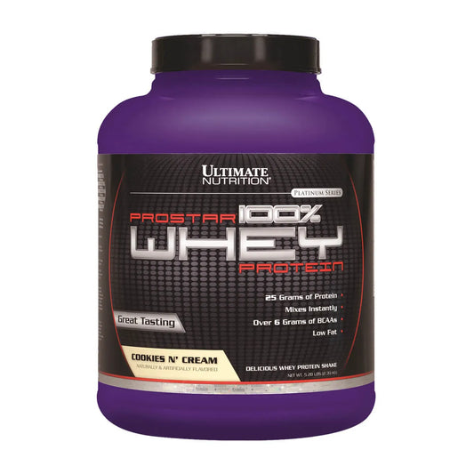 Prostar Whey, Whey Protein (5 Lb) - Original - COOKIES AND CREAM