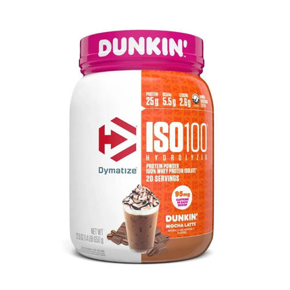 ISO 100 DUNKIN 1.4LB Mocha Latte EDICION LIMITADA - DYMATIZE