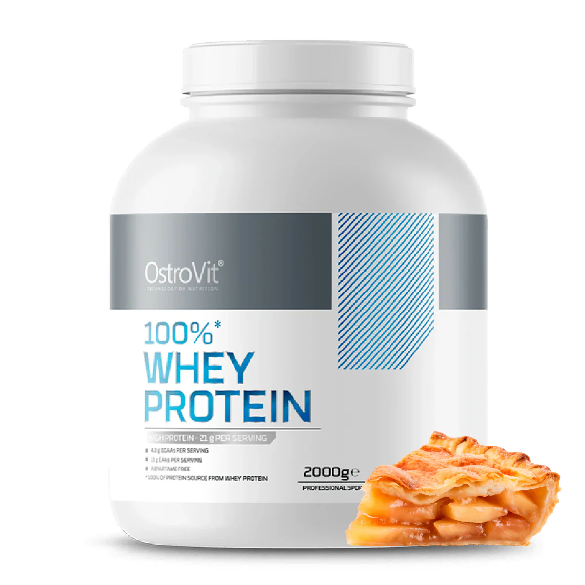 100% Whey Protein 4.4 Lbs Ostrovit