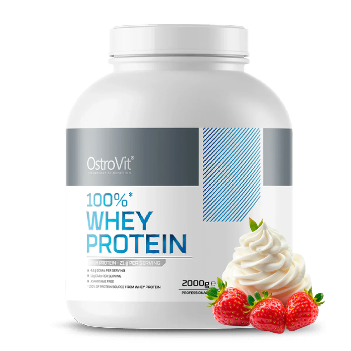 100% Whey Protein 4.4 Lbs Ostrovit