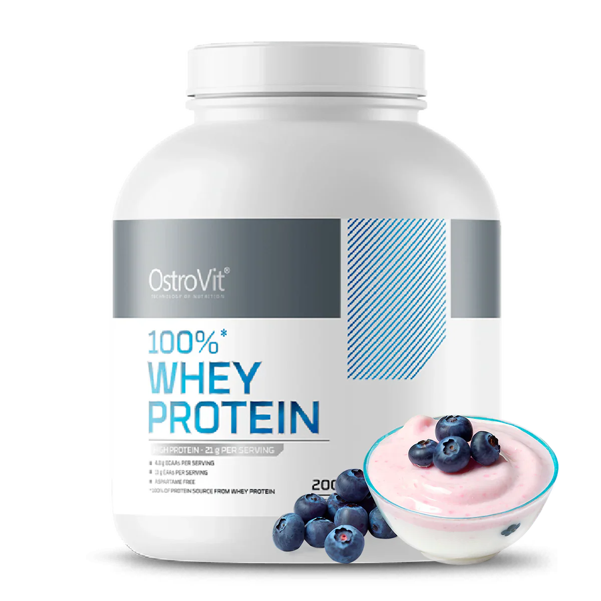 100% Whey Protein 4.4 Lbs Ostrovit