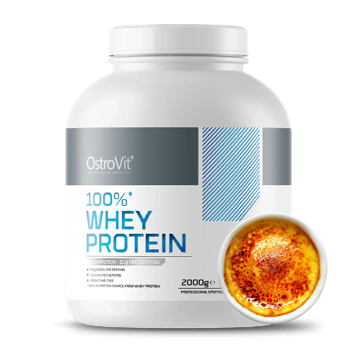100% Whey Protein 4.4 Lbs Ostrovit