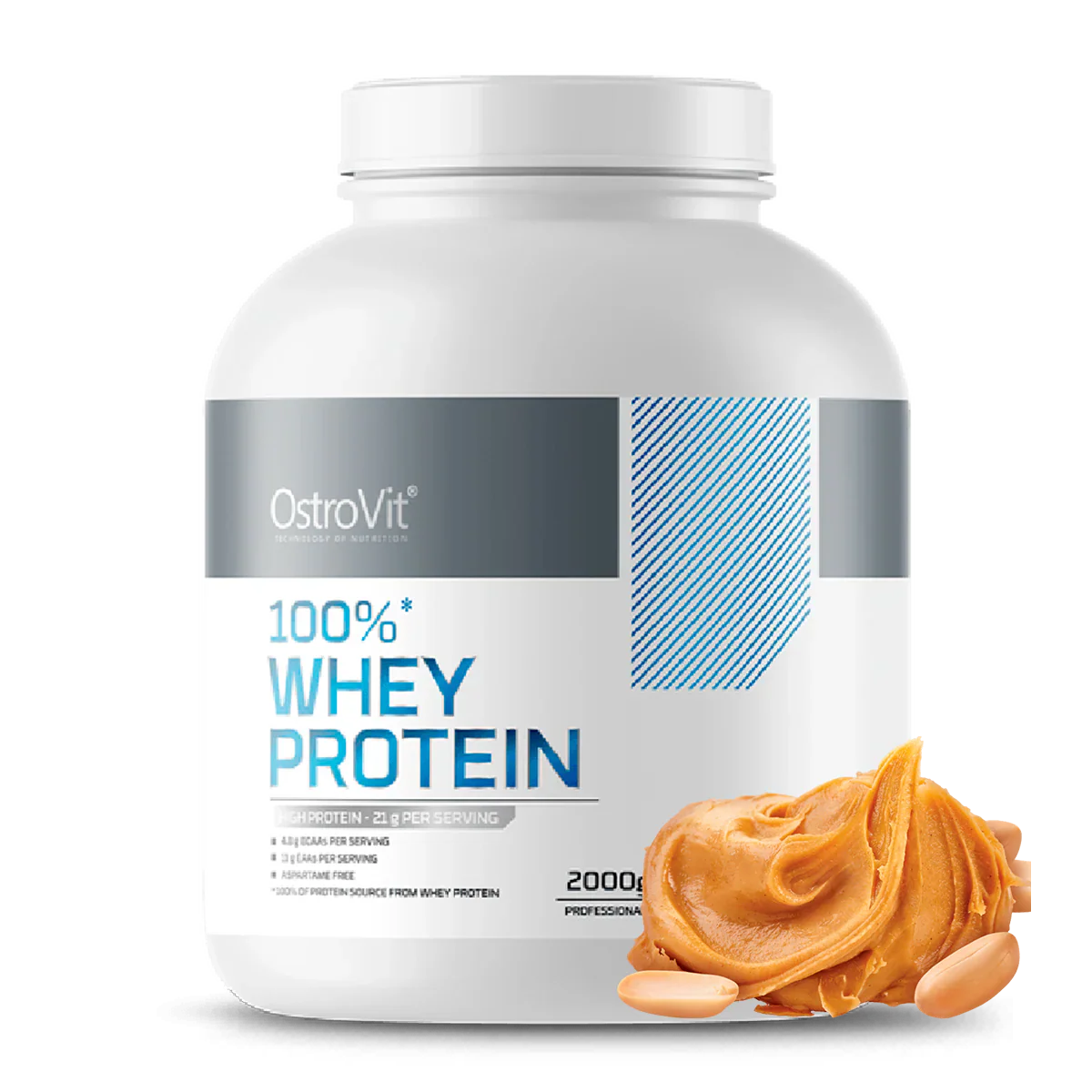 100% Whey Protein 4.4 Lbs Ostrovit