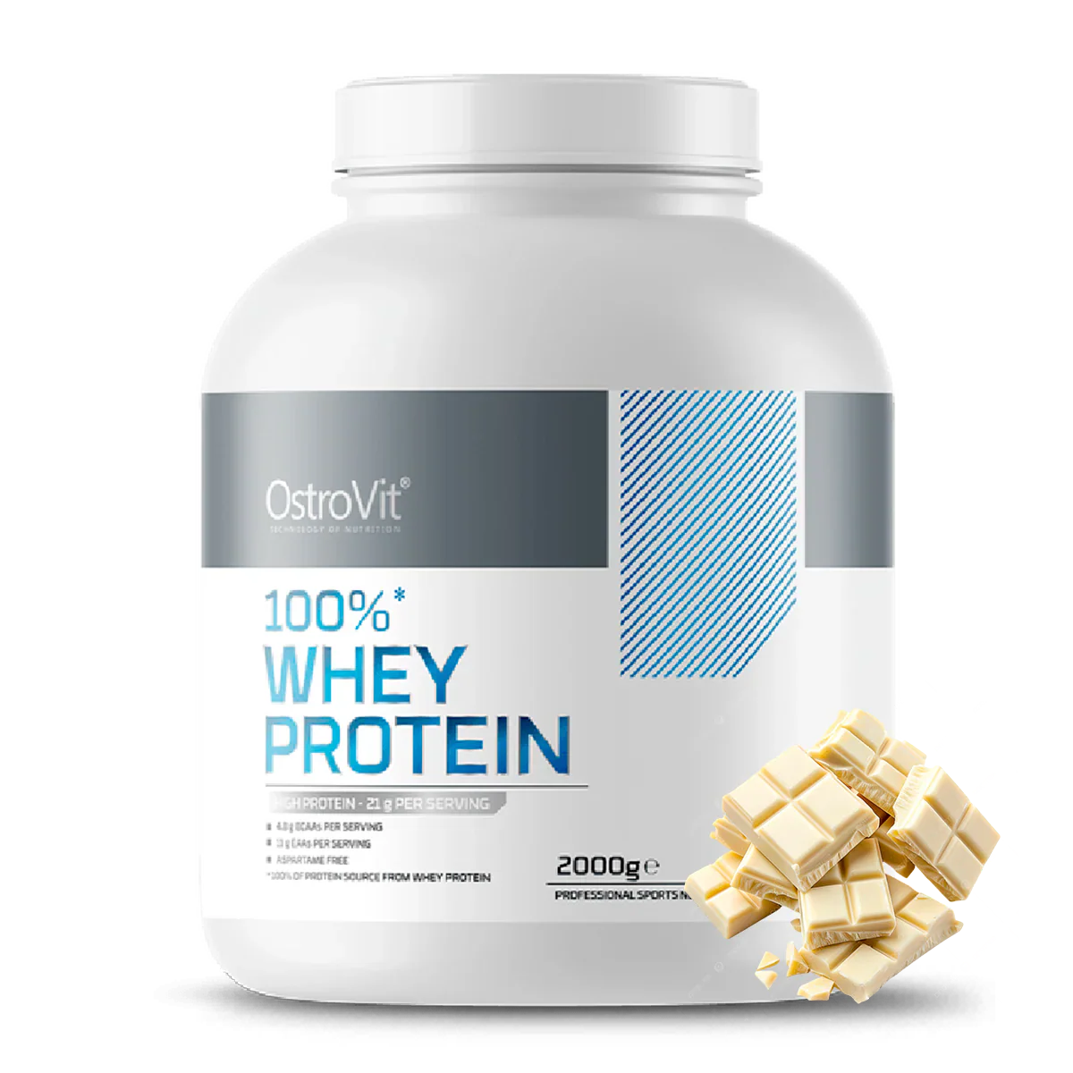 100% Whey Protein 4.4 Lbs Ostrovit